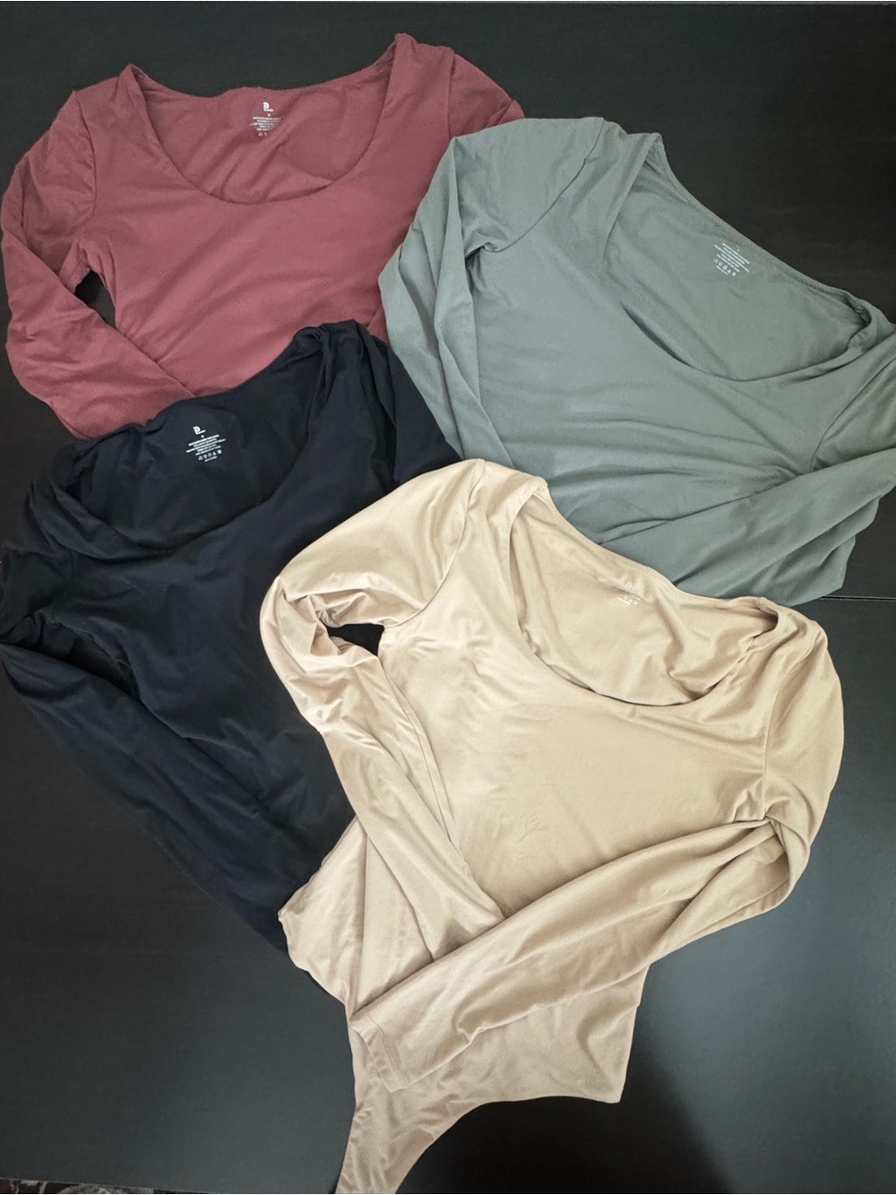 Scoop Neck Bodysuit 4 Pack